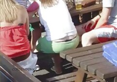 En la luna y la parte de atrás de masaje japonesa camara oculta la Escena 1